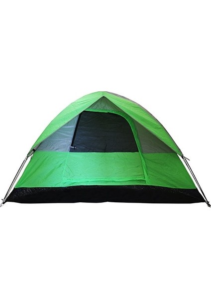 2 Kişilik Çift Kat Yeşil Çadır
