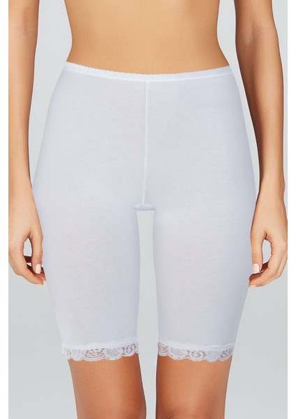 Kadın Ten Basic Long Paçali Külot