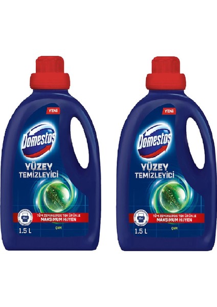 Yuzey Temız. Cam 1500 ml x 2