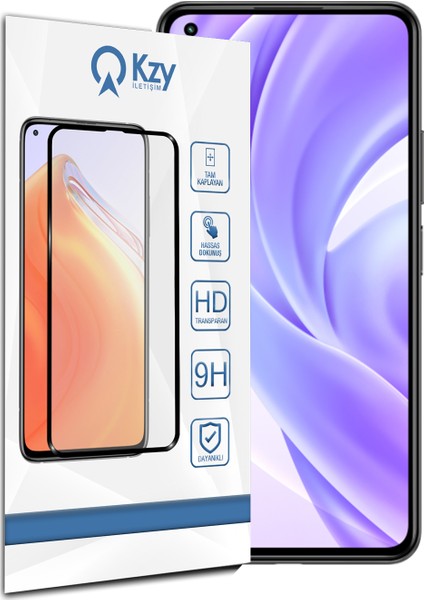 Xiaomi Mi 11 Lite Tam Kaplayan Temperli Ekran Koruyucu Cam