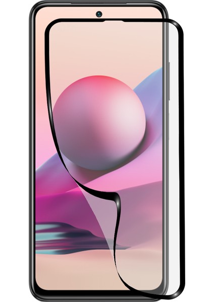 Xiaomi Redmi Note 10S Tam Kaplayan Fiber Nano Ekran Koruyucu Cam