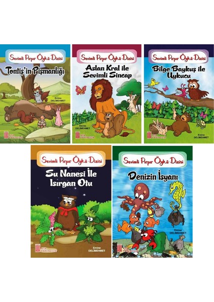1. ve 2.m Sınıflar Için Okumayı Sevdiren 5'li Hikaye Seti