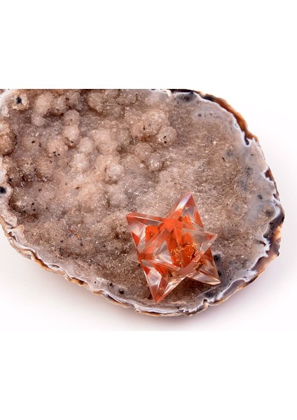 Orgonit Merkaba Yıldızı Jasper Taşlı