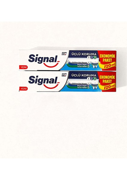 Üçlü Koruma 120 ml Diş Macunu x 2li