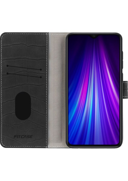 Oppo A73 Kılıf Kroko Desen Kapaklı Cüzdanlı Siyah modelleri