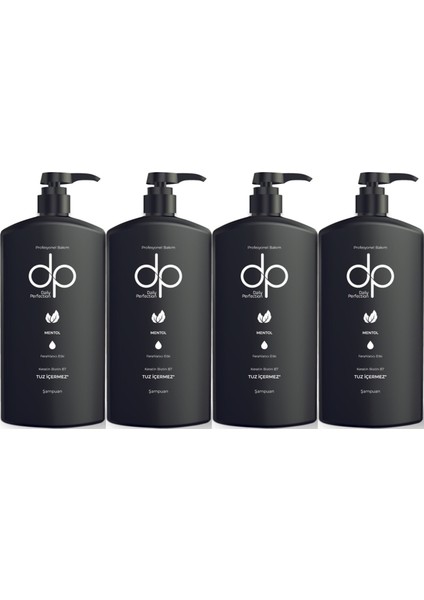 Dp Daily Perfection Mentol Tuzsuz Şampuan 4X800 ml