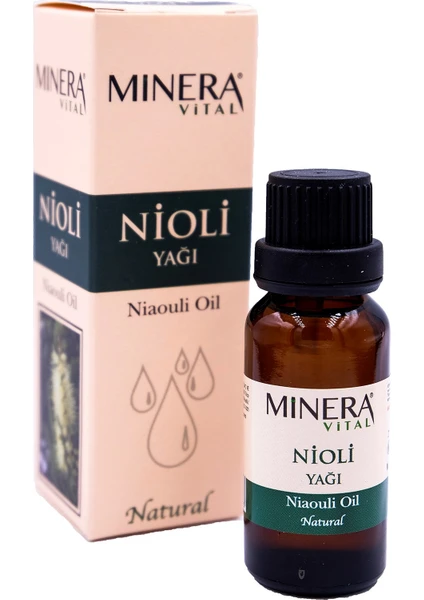 Minera Vital Nioli Yağı 20 ml Katkısız