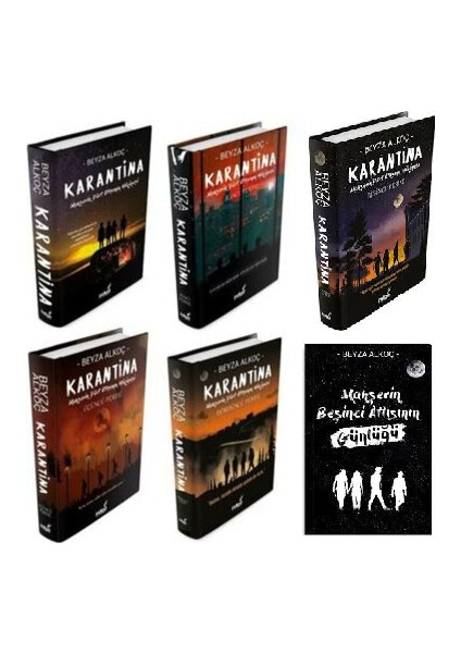 Karantina:Birinci Perde-İkinci Perde - Üçüncü Perde - Dördüncü Perde - Beşinci Perde - Mahşerin Beşinci Atlısının Günlüğü - Beyza Alkoç