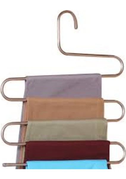 1 Adet Metal Pantolon Askısı Dolap Içi Düzenleyici Şal 5 modelleri