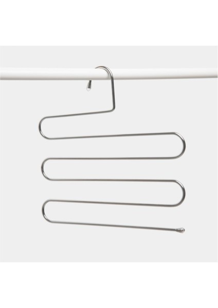 5 Katlı Pantalon - Eşarp Askısı Krom 1 Ad indirimleri