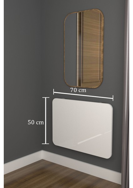 Duvara Monte Katlanır Makyaj Masası fiyatları