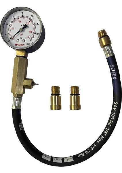 Motor Kompresör Test Cihazı 3 Parca