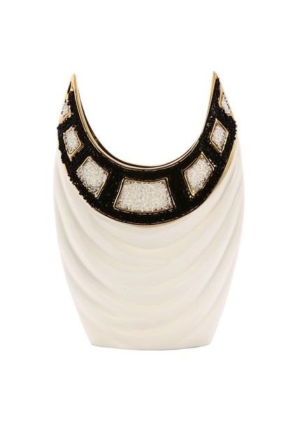 Andra Taşlı Seramik Vazo AK.HQ0003