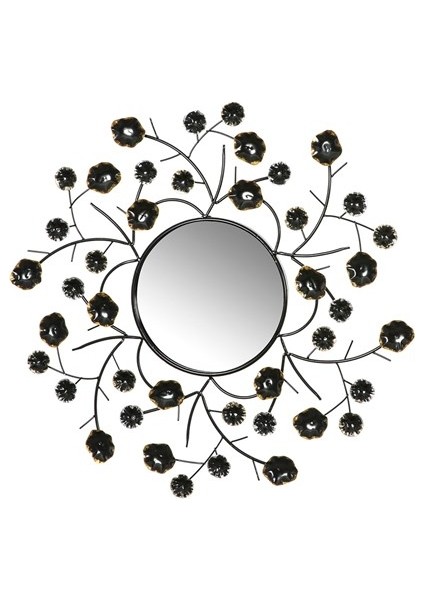 Ferry Çiçekli Duvar Aynası 76 cm AK.GR0022