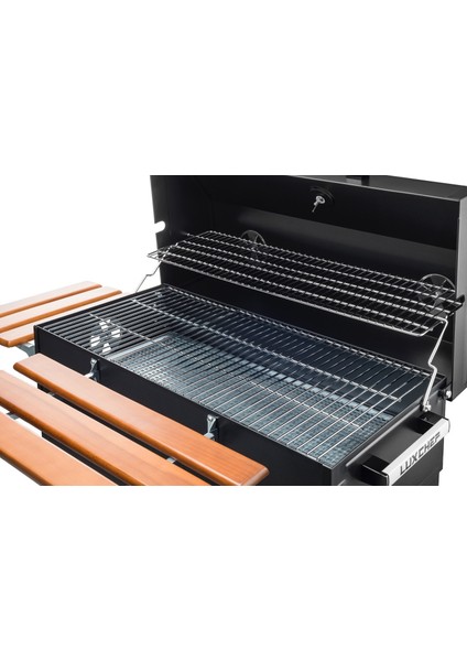 LC80 Barbekü Mangal + Kılıf + Önlük + BBQ Eldiveni