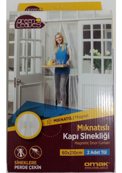 Greenleaves Mıknatıslı Kapı Sinekliği 60 x 210 cm 2 Adet