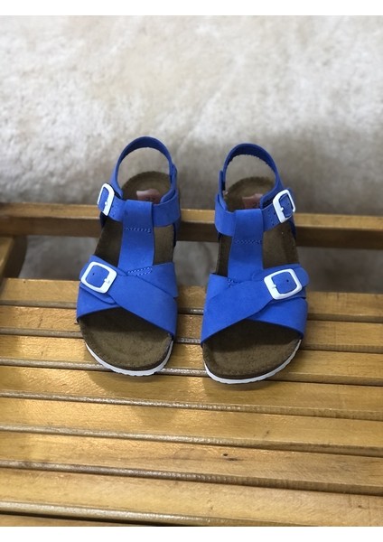 Deri Çocuk Sandalet