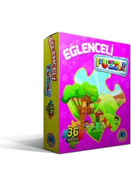 Eğlenceli P1 Mini Çocuk Puzzle - 36 Parça