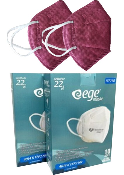 Ege Maske N95 Ege 4014 K Ffp2 Maske 50 Adet