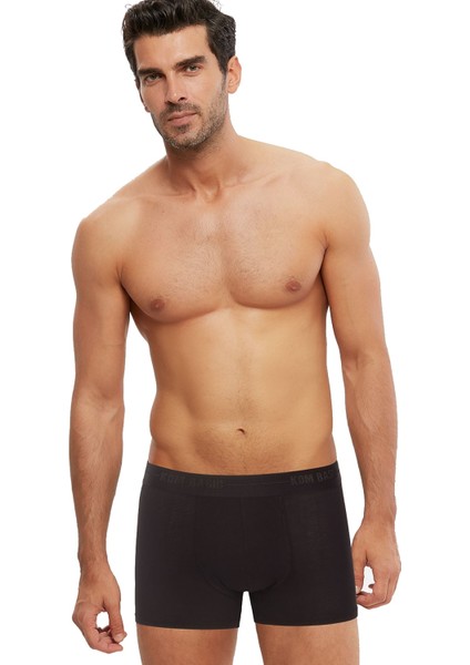 Erkek Penye Colin Boxer 2 Li Siyah S-2xl