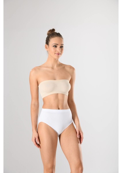 Kadın Geniş Kenarlı Slip Bato Slip Külot 1008 Seamless Dikişsiz