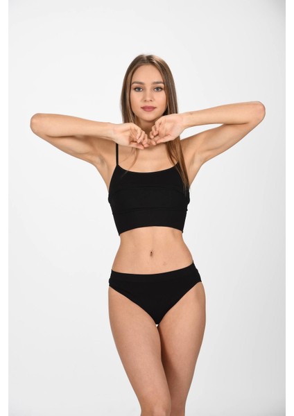 Kadın Geniş Kenarlı Slip Bato Külot 1006 Seamless Dikişsiz