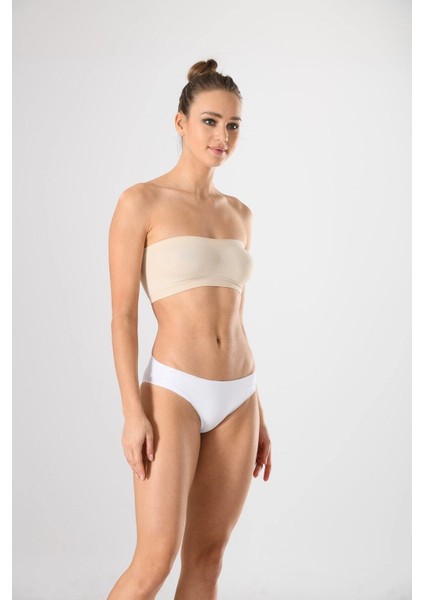 Seamless Kadın Lazer Kesim Izsiz Slip Külot 12584