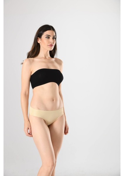 Seamless Kadın Lazer Kesim Izsiz Slip Külot 12584