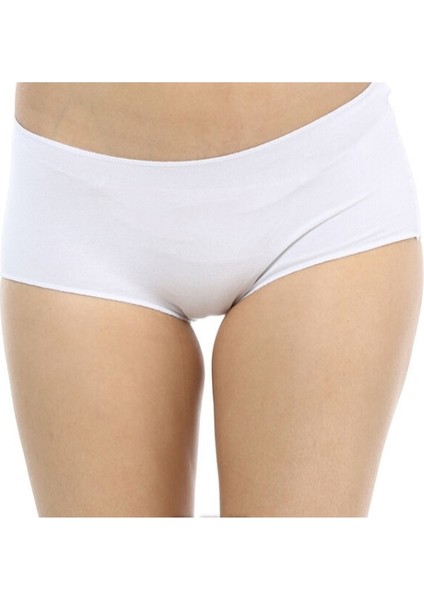 Imer Kadın Penye Modal Lazer Kesim Izsiz Short Külot 3 Lü Multirenk 5015