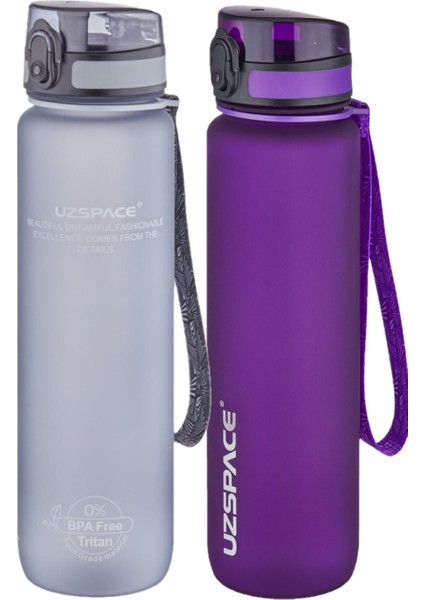Fiftyfifty 2li Set Tritan Su Matarası 1000 ml