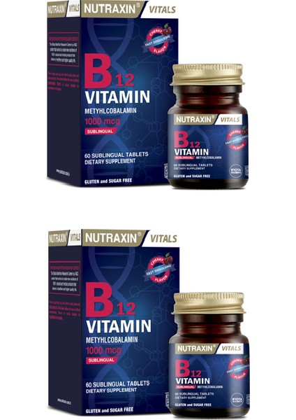 B12 Vitamin 1000 Mcg 60 Kapsül