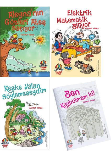 Çocuklar Için Güvenli Yaşam Eğitimi Hikaye Seti (4 Kitap Takım ) - Mahmut Yılmaz