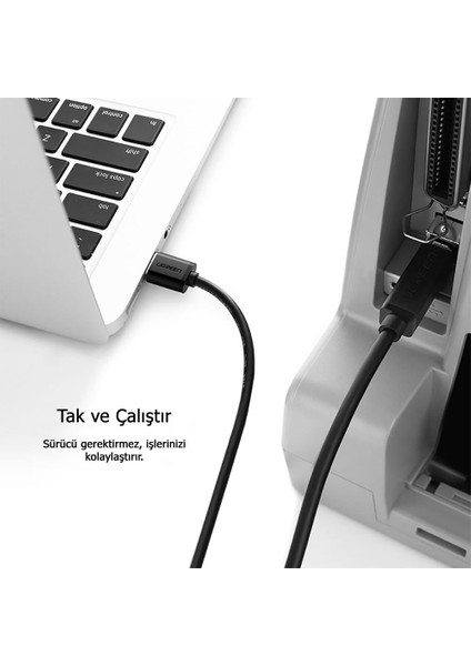 USB 3.0 Yazıcı Kablosu 1 Metre