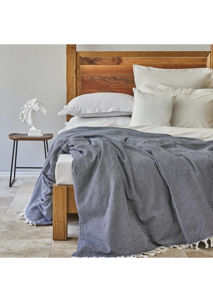 Clyde Indigo Tek Kişilik Pike