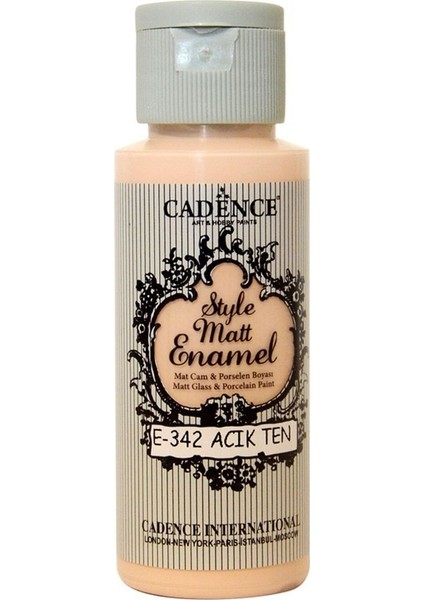 Cam Boyası 342 Açık Ten Enamel 59 ml