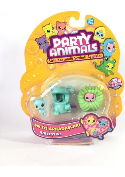 Party Animals 2'li Figür Set - 60725