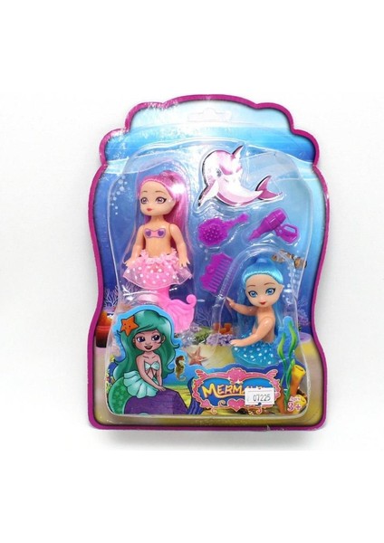 Sevimli Deniz Kızları 2 Li Figür Set - 6018