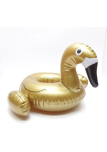 Flamingo Bardak Tutucu - Şişme Bardaklık - 1909045-ROSEGOLD