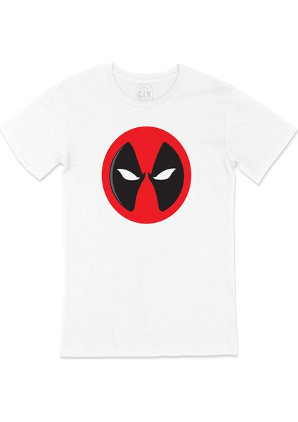 Deadpool Maskeli Tişört