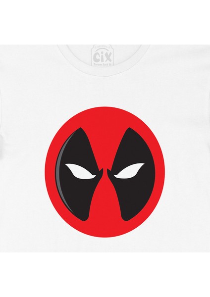Deadpool Maskeli Tişört