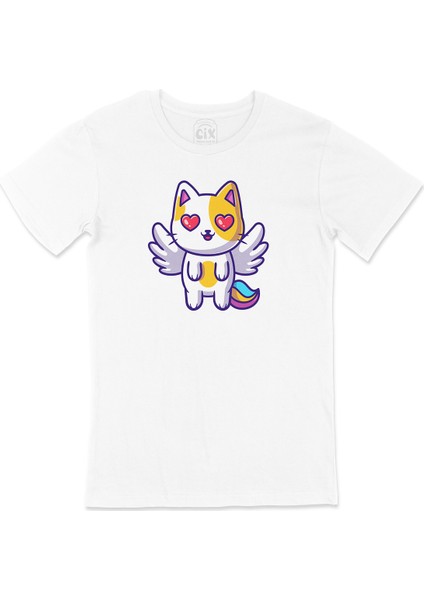 Unicorn Kedi Tişört