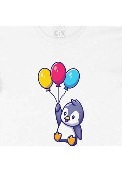 Balonlu Penguen Tişört fiyatları