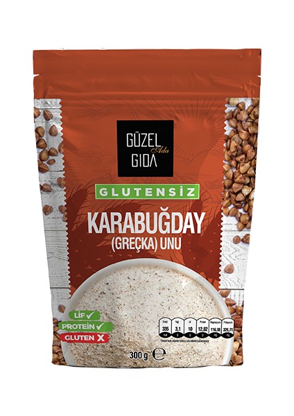 Glutensiz Karabuğday Unu 300 gr