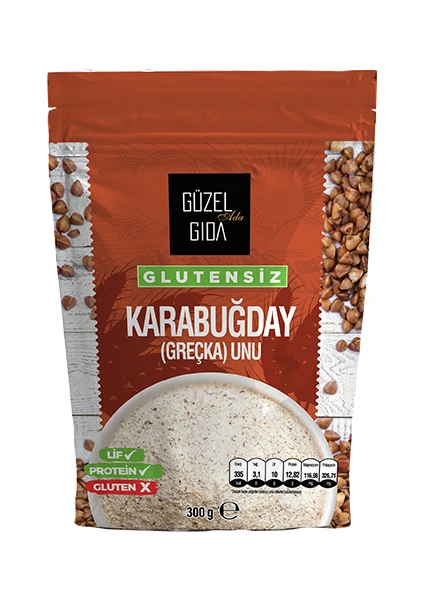 Güzel Ada Gıda Glutensiz Karabuğday Unu 300 gr