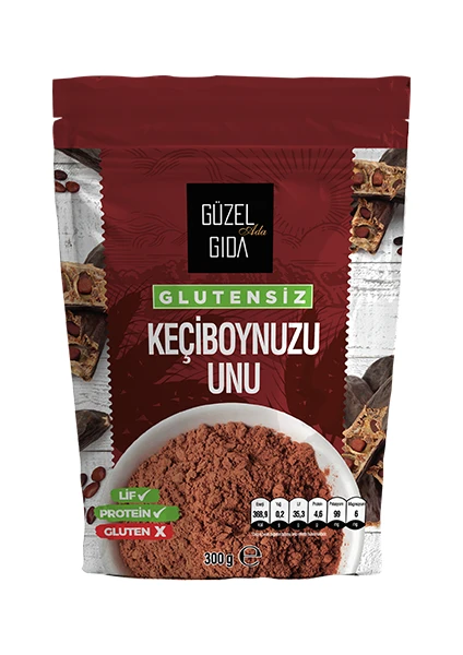 Güzel Ada Gıda Glutensiz Keçiboynuzu Unu 300 gr