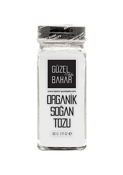 Güzel Ada Gıda Organik Soğan Tozu 65 gr