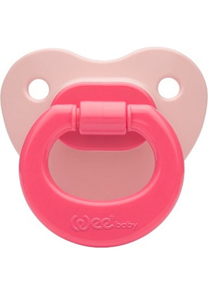 6-18 Ay Renkli Damaklı Emzik No:2 - Pembe