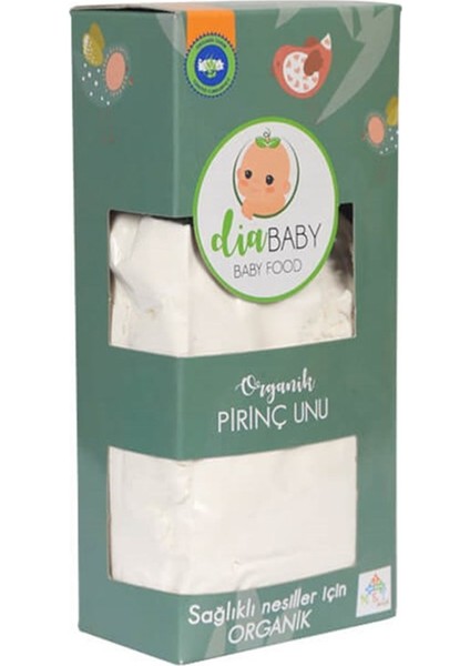 Dia Baby Bebek Pirinç Unu Organik 500 gr