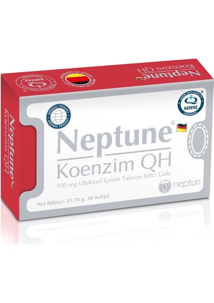 Neptune Koenzim Qh (Ubikinol) 30 Kapsül