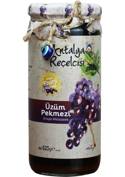 Antalya Reçelcisi Üzüm Pekmezi 620 gr